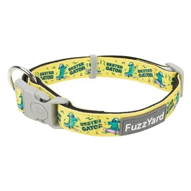Collare per cani FuzzYard Sk8ter Gator in neoprene
