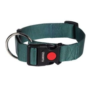 Collare per cani Art Sportiv Plus, taglia 5, 40 mm, verde scuro