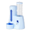 Mangiatoia e abbeveratoio 2 in 1 per criceto blu