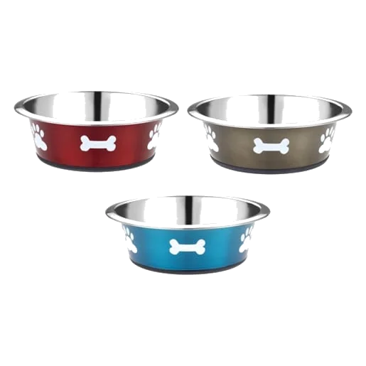 Ciotola per cani in acciaio inox Classic Posh Paws, da 900 a 2500 ml