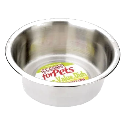 Ciotola per cani in acciaio inox Classic Value
