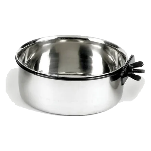Ciotola per cani a coppa in acciaio inox Classic 900 ml