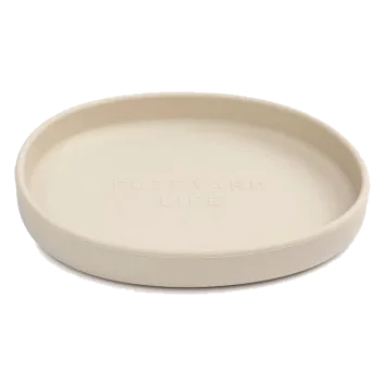 Ciotola per gatti in silicone FuzzYard Life Sandstone