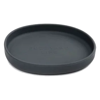 Ciotola per gatti in silicone FuzzYard Life Slate Grey