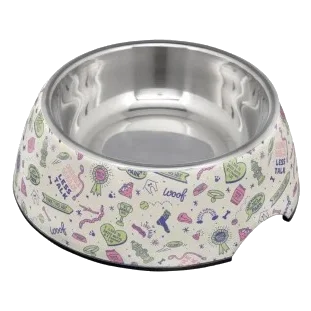 Ciotola antiscivolo per cani FuzzYard Best In Show in acciaio inox