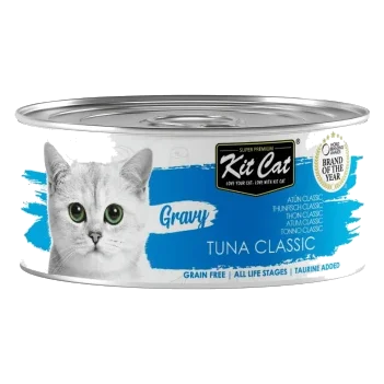 Cibo umido per gatti Kit Cat Gravy tonno classico 70 g