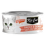 Cibo umido per gatti Kit Cat Toppers pollo e salmone in gelatina 80 g