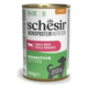 Cibo umido per cani adulti Schesir Monoprotein Active manzo, lattina 400 g