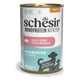 Cibo umido per cuccioli Schesir Monoprotein Puppy maiale, lattina 400 g