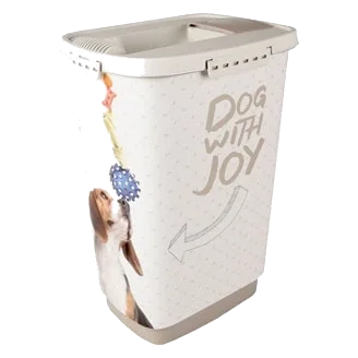 Contenitore per crocchette June per cani, 8,4 l e 23,3 l