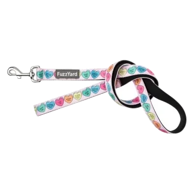 Guinzaglio per cani imbottito FuzzYard Candy Hearts in neoprene
