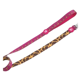 Guinzaglio bicolore Dukier Savana, manico in neoprene, T1 e T2