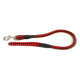 Guinzaglio in corda rosso e nero, 15 mm x 70 cm