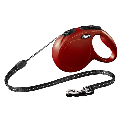 Guinzaglio allungabile Flexi Classic a corda, taglie XS, S e M