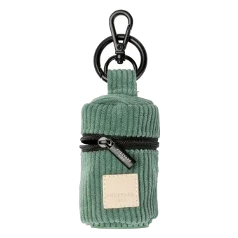 Porta sacchetti per cani in velluto FuzzYard Life Myrtle Green