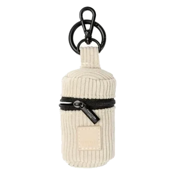 Porta sacchetti per cani in velluto FuzzYard Life Sandstone