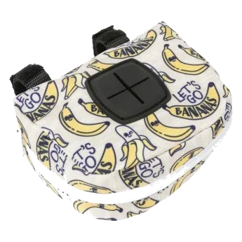 Porta sacchetti per cani FuzzYard Go Bananas con sacchetti biodegradabili