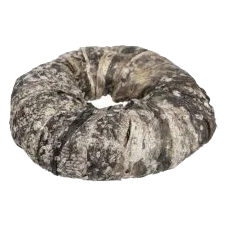 Ciambelle di pelle di merluzzo 8 cm per cani, busta da 1 kg