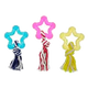 Gioco da masticare per cani stella con corda, 8 cm