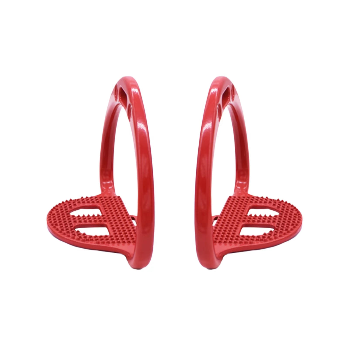 Staffe in alluminio leggere per cavallo con base antiscivolo – vista 2