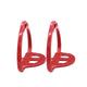 Staffe in alluminio leggere per cavallo con base antiscivolo