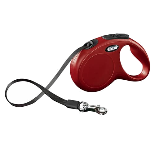 Guinzaglio allungabile Flexi Compact a nastro per cani