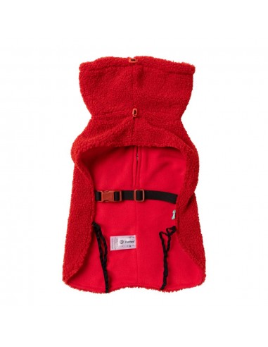 Cappottino per cani a collo alto FuzzYard The Cosy, rosso ciliegia (taglia 1)