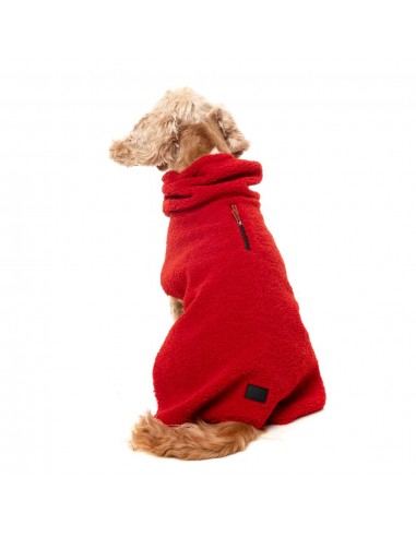 Cappottino per cani a collo alto FuzzYard The Cosy, rosso ciliegia (taglia 1)