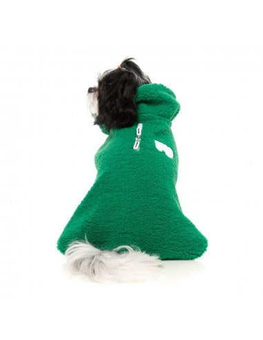 Cappottino per cani a collo alto FuzzYard The Snuggle, verde (taglia 1)
