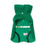 Cappottino per cani a collo alto FuzzYard The Snuggle, verde (taglia 1)