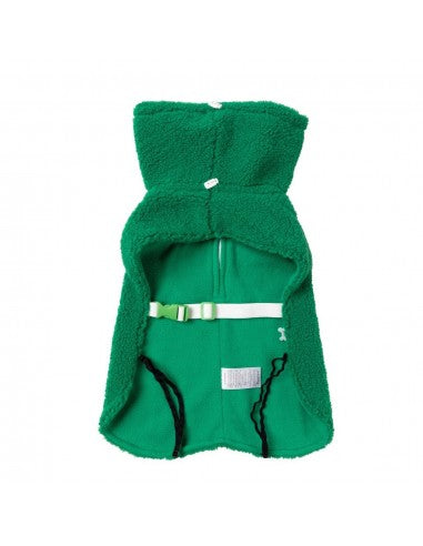 Cappottino per cani a collo alto FuzzYard The Snuggle, verde (taglia 1)
