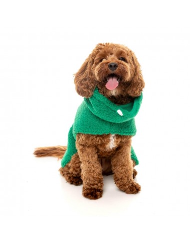 Cappottino per cani a collo alto FuzzYard The Snuggle, verde (taglia 1)