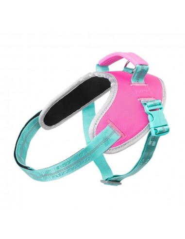 Pettorina riflettente per cani FuzzYard Flash Bubblegum
