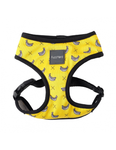 Pettorina per cani FuzzYard Monkey Mania in lycra traspirante