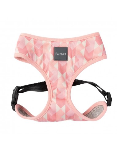 Pettorina per cani in lycra traspirante FuzzYard Pink Lemonade