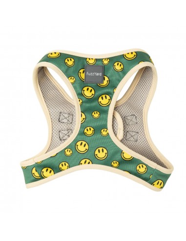 Pettorina step-in per cani FuzzYard Biggie Smiles traspirante
