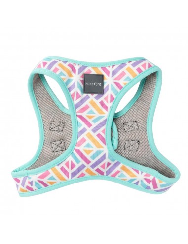 Pettorina step-in per cani FuzzYard Bubblegum Burst traspirante