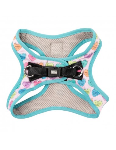 Pettorina step-in per cani FuzzYard Candy Hearts traspirante