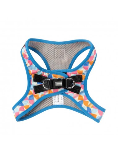 Pettorina step-in per cani FuzzYard Fresh Zest traspirante e riflettente