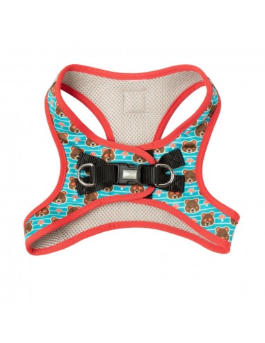 Pettorina step-in per cani FuzzYard Fuzz Bear traspirante e riflettente