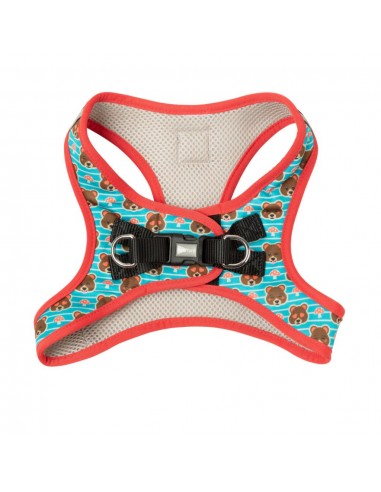 Pettorina step-in per cani FuzzYard Fuzz Bear traspirante e riflettente