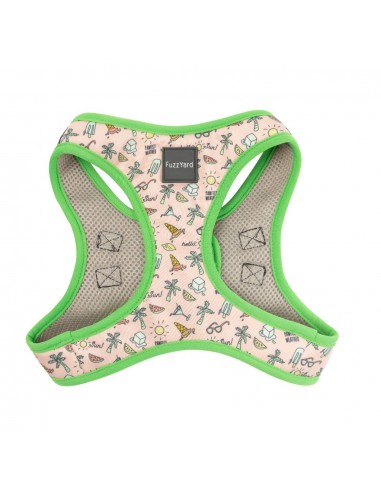 Pettorina step-in per cani FuzzYard Hello Sun traspirante e riflettente