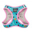 Pettorina step-in per cani FuzzYard Hey Suckers! traspirante e riflettente