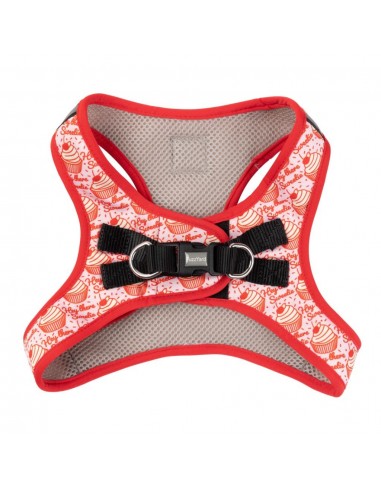 Pettorina step-in per cani FuzzYard Hey There Sweetie traspirante e riflettente