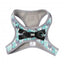 Pettorina step-in per cani FuzzYard Mint Fizz traspirante e riflettente