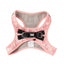 Pettorina step-in per cani FuzzYard Pink Lemonade traspirante e riflettente