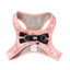 Pettorina step-in per cani FuzzYard Pink Lemonade traspirante e riflettente