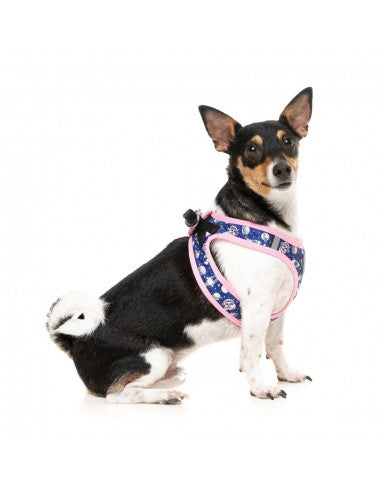 Pettorina step-in per cani FuzzYard Pluto Pup traspirante e riflettente