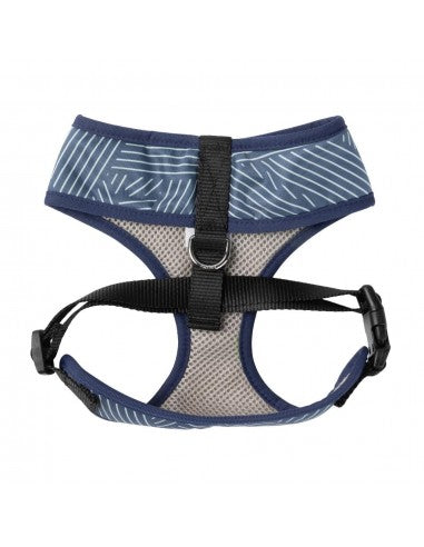 Pettorina per cani in lycra traspirante FuzzYard Thornbury Aegean Blue