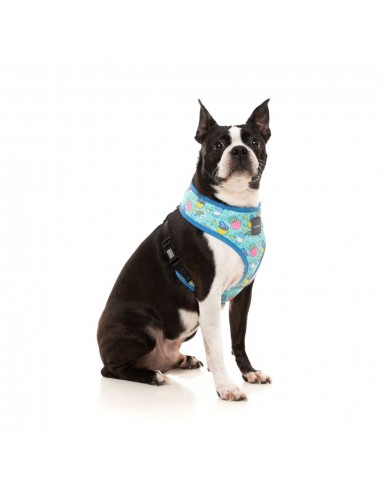 Pettorina per cani in lycra traspirante FuzzYard Wakey Wakey